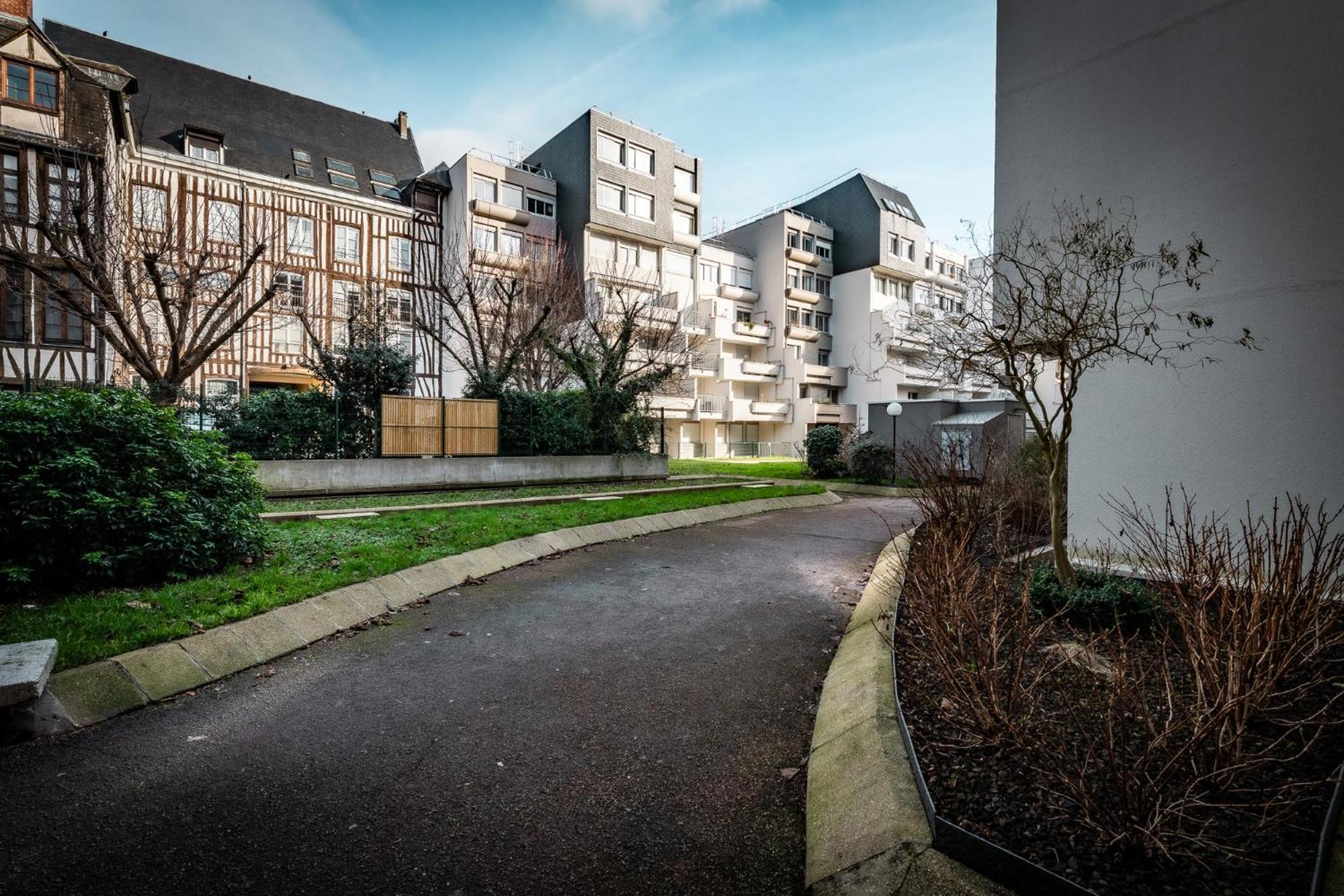 Aux Jardins De L'Hotel De Ville - Appartement Hypercentre Avec Parking Prive 루앙 외부 사진